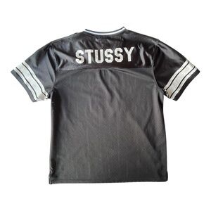 Stussy Black and Gray Men's Jersey